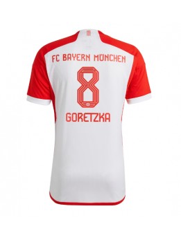 Bayern Munich Leon Goretzka #8 Replika Hemmakläder 2023-24 Kortärmad